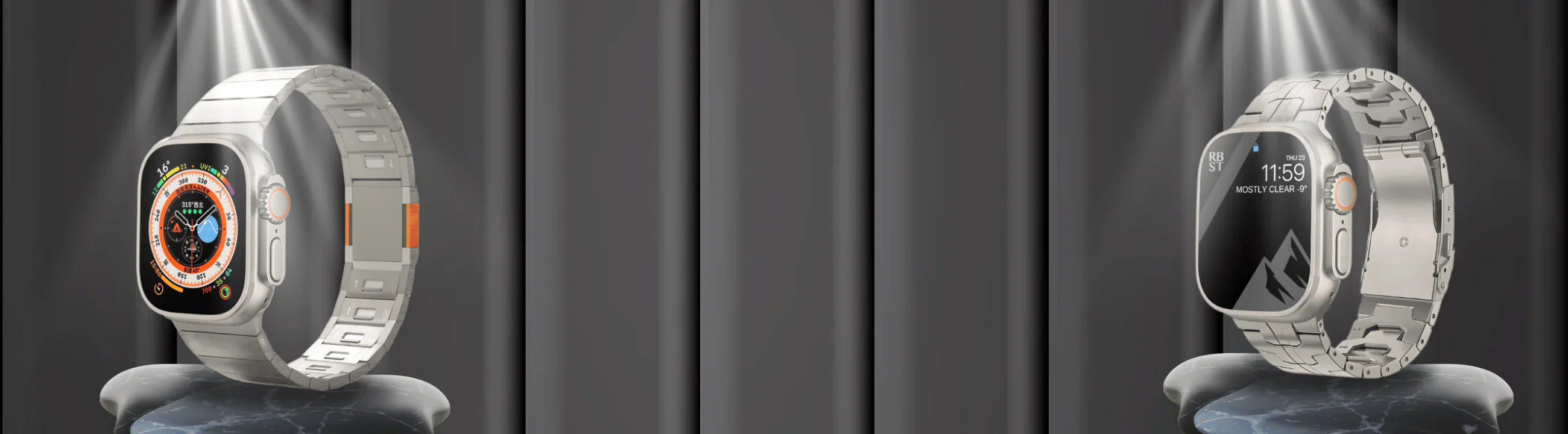 Titanium Apple Watch Bands