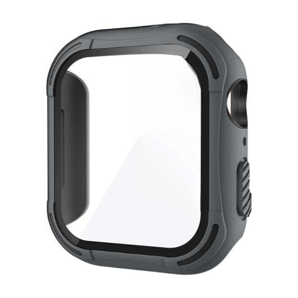 Apple watch Full Case 40MM 2-LAYER GLASS COVER Grey Black