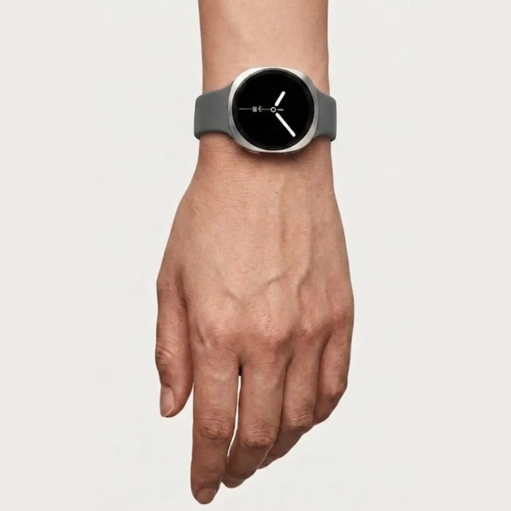 Silicone Sport Band for Samsung Galaxy Watch 8 -Dark -Gray