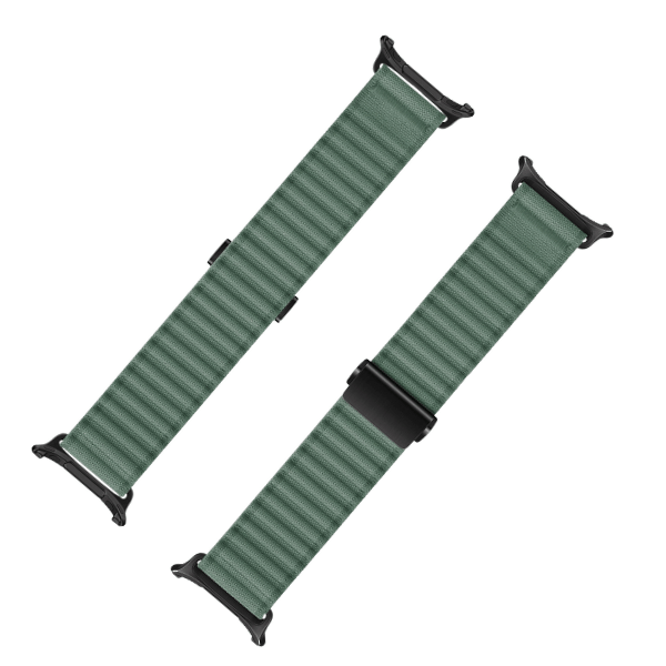 Outdoor Nylon Strap for Samsung Galaxy Watch Ultra 47mm -Green