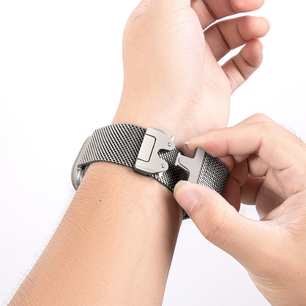 Premium Milanese Loop Band 44/45/46/49mm Hugo -Silver