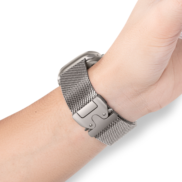 Premium Milanese Loop Band 44/45/46/49mm Hugo -Silver