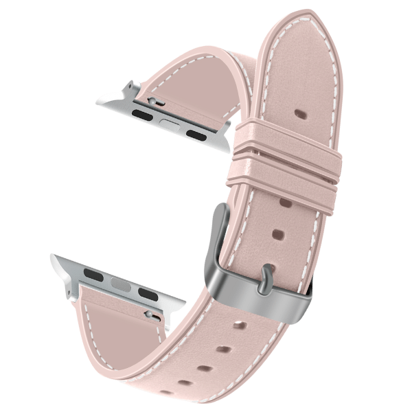 Silicone Apple Watch Band Leather-Like -Moran