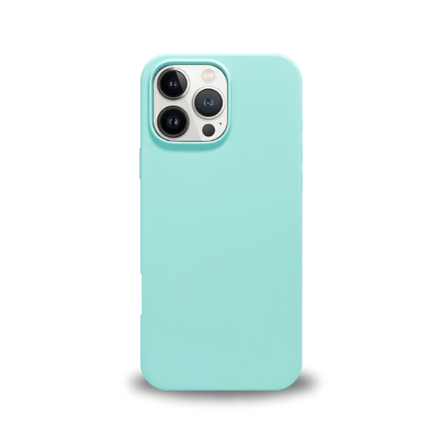 silicone iPhone 16 Pro Max case Velox -Mint Green