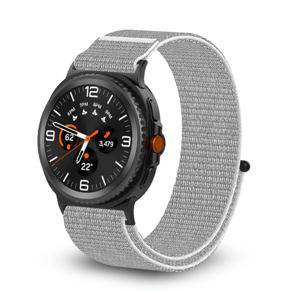 Woven Nylon Strap for Samsung Galaxy Watch 8 -Seashell