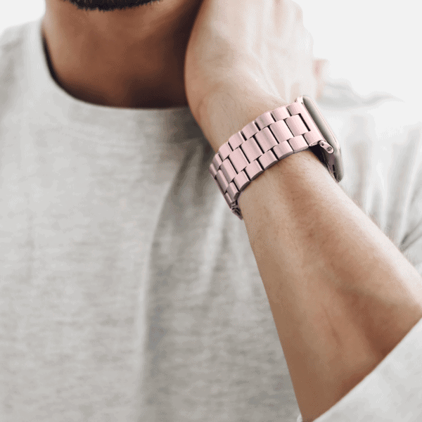 Stainless Steel Series Apple Watch 40/41/42mm Band Lexie -Pink