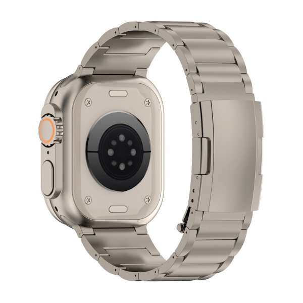 רצועה לאפל ווטש Titanium alloy סגנון Turtle Shell טיטניום 42/44/45/49mm