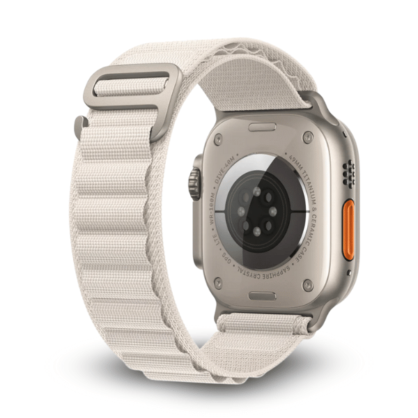 Alpine Loop Apple Watch Nylon Woven Sport Strap 44/45/46/49mm Hunter -Starlight