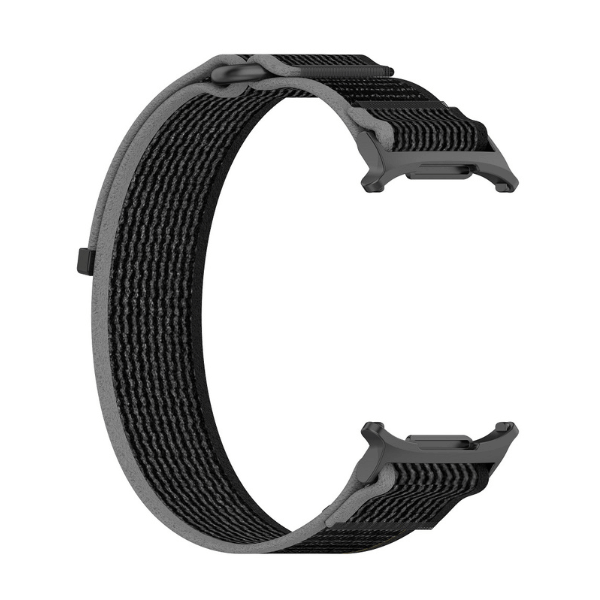 Nylon Strap for Samsung Galaxy Watch Ultra -Black -Gray