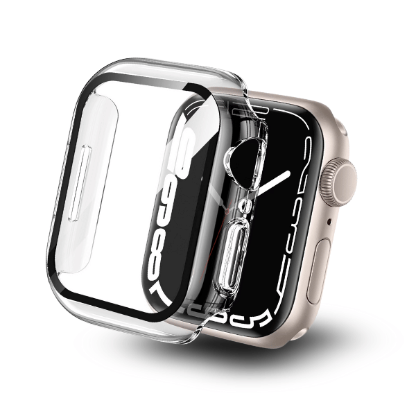 Apple Watch 45mm PC All Around Screen Protector Case -Clear