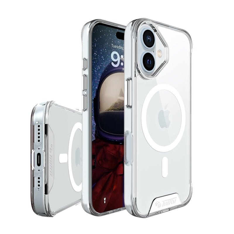 iPhone 16 Silicone Case Toiko CHIRON MagSafe -Clear