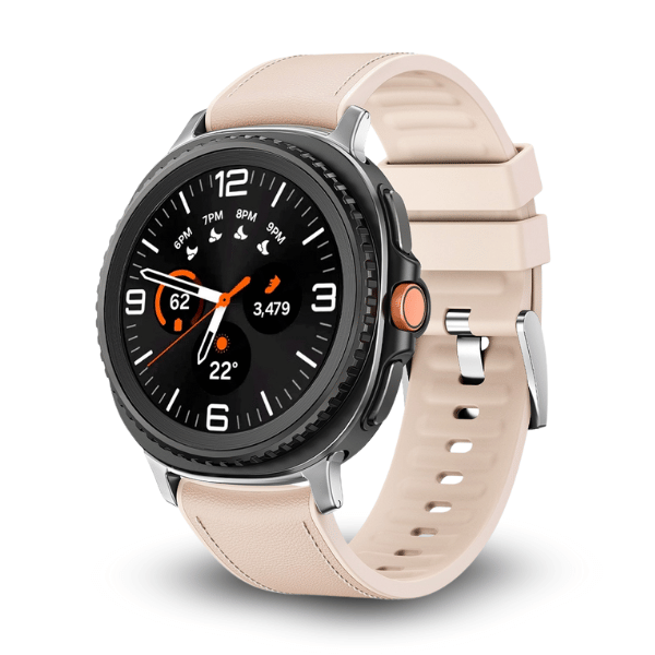 Silicone Band for Samsung Galaxy Watch 8 -Apricot
