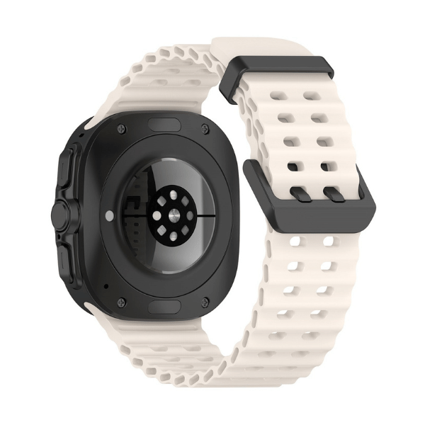 Ocean Silicone Band for Samsung Galaxy Watch Ultra -Beige