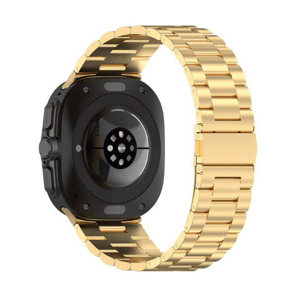Durable Stainless Steel Link Bracelet for Samsung Galaxy Watch 7 Ultra 47mm Lexie -Gold