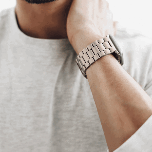 Stainless Steel Series Apple Watch Band 44/45/46/49mm Lexie -Starlight