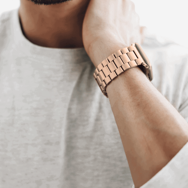 Stainless Steel Series Apple Watch 40/41/42mm Band Lexie -Rose Gold