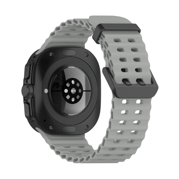 Ocean Silicone Band for Samsung Galaxy Watch Ultra -Grey