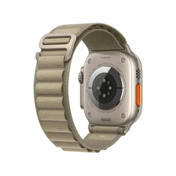 Alpine Loop Apple Watch Nylon Woven Sport Strap 44/45/46/49mm Hunter -Olive Green