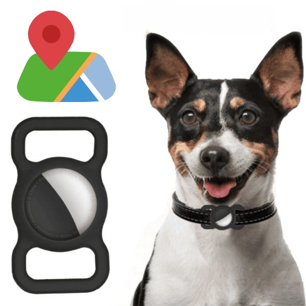 Silicone AirTag Dog Collar Case  Holder