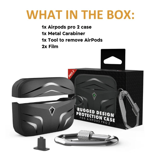 AhaStyle Creative Shockproof TPU Hard-Shell Protective Cover For Airpods Pro 2 Case