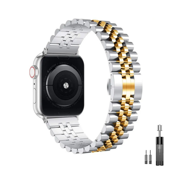 Five Beads Stainless Steel Series Apple Watch Band-Ariel