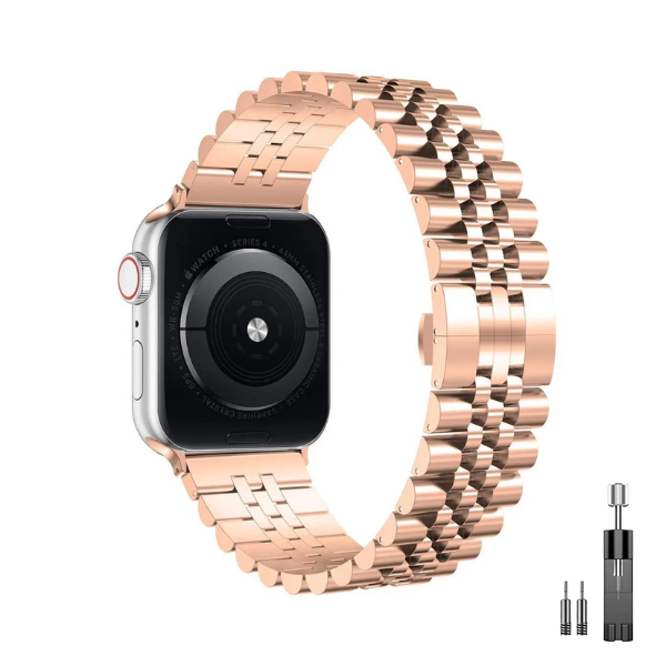 Five Beads Stainless Steel Series Apple Watch Band-Ariel