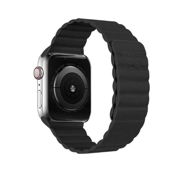Magnetic link vegan Leather Series Apple Watch Band-Vega