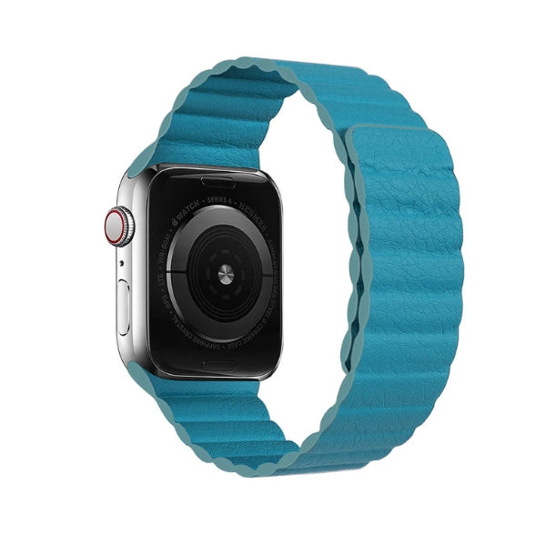 Magnetic link vegan Leather Series Apple Watch Band-Vega