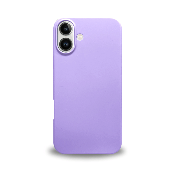 silicone iPhone 16 Plus case Velox -Purple