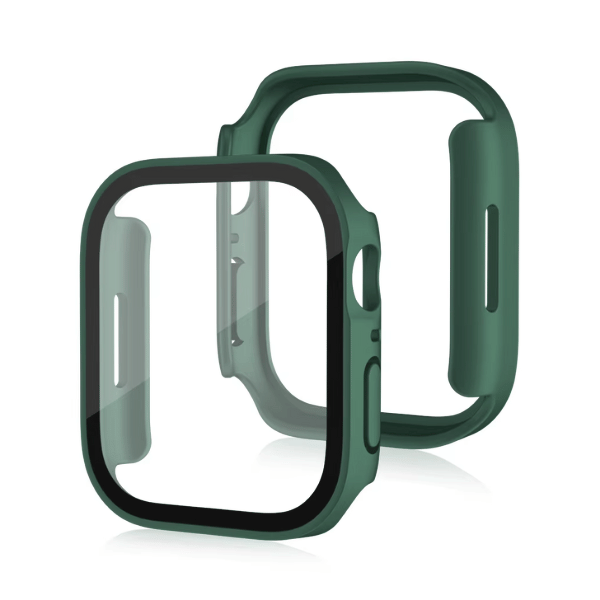 Waterproof Protective Cover for Apple Watch Series 10 42mm Square -Green