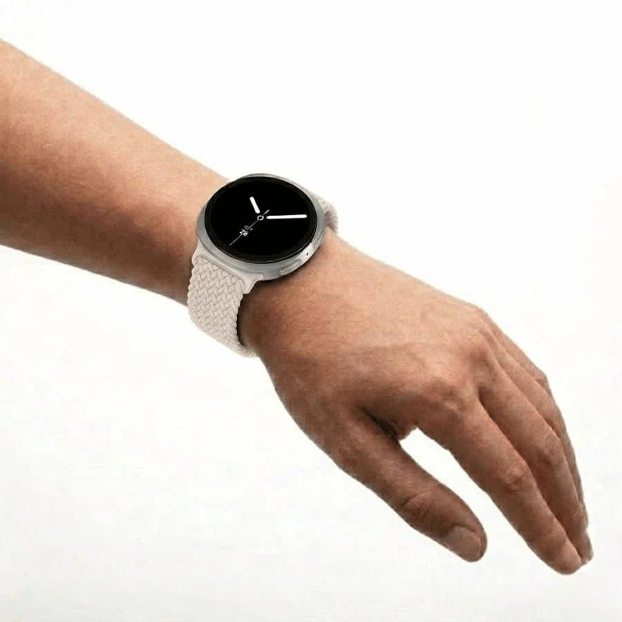 Nylon Magnetic Loop Band for Samsung Galaxy Watch 8 WB06 -Starlight