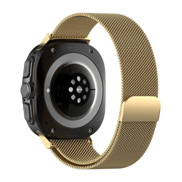 Milanese Loop Band for Samsung Galaxy Watch Ultra Stainless Steel Magnet -Gold