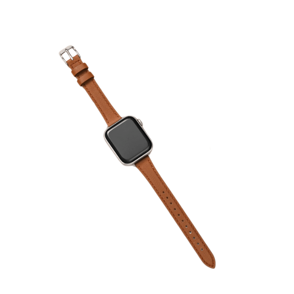 Genuine Leather Band for Apple Watch 40/41/42mm -Brown