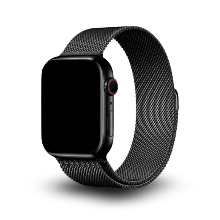 Magnetic Metal Band for Apple Watch  44/45/46/49mm -Black