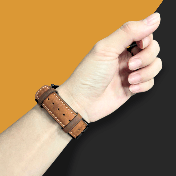 Rally Leather Apple Watch Band 38/40/41mm Cubby -Brown