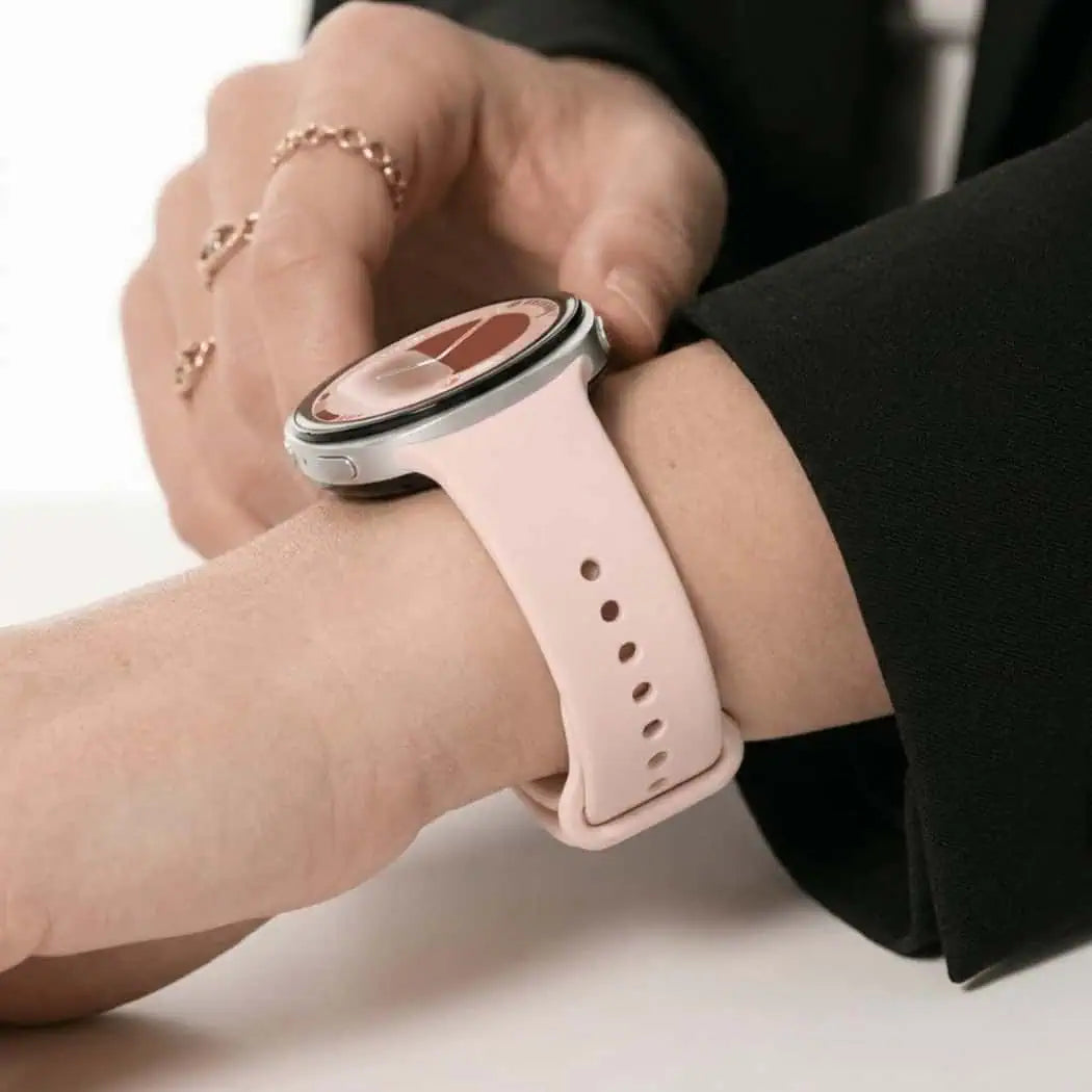 Silicone Sport Band for Samsung Galaxy Watch 8 -Pink