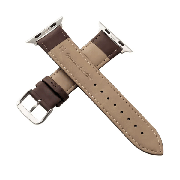 Genuine Leather Band for Apple Watch 40/41/42mm -Brown
