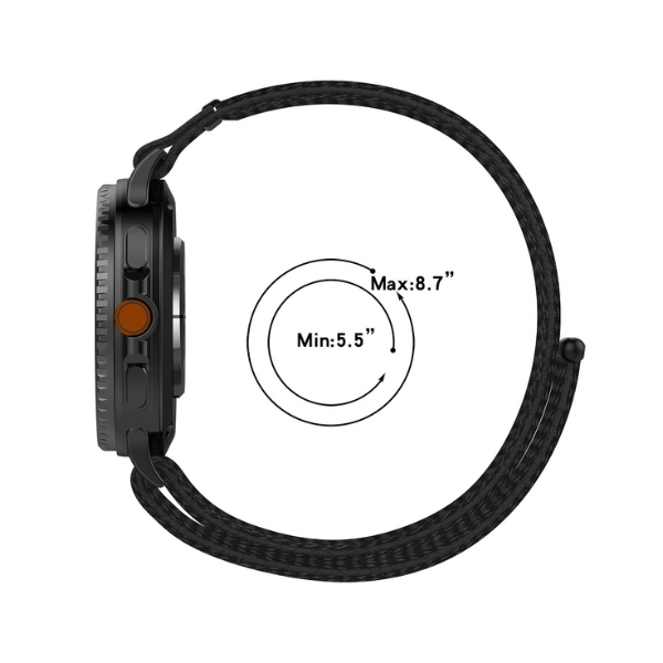 Woven Nylon Strap for Samsung Galaxy Watch 8 -Seashell