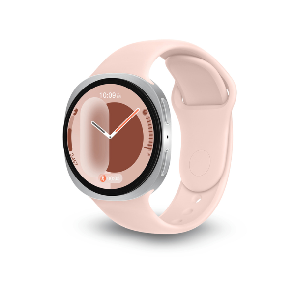 Silicone Sport Band for Samsung Galaxy Watch 8 -Pink