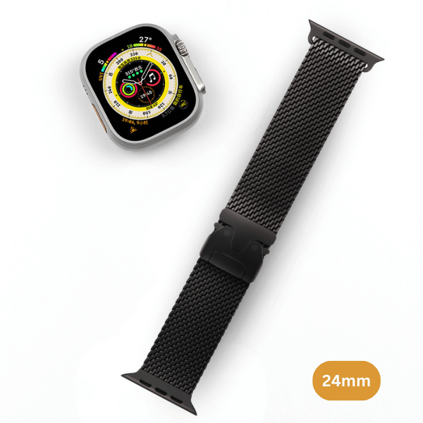 Premium Milanese Loop Band 44/45/46/49mm Hugo -Black