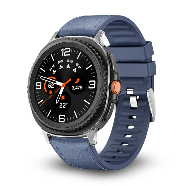 Silicone Band for Samsung Galaxy Watch 8 -Blue