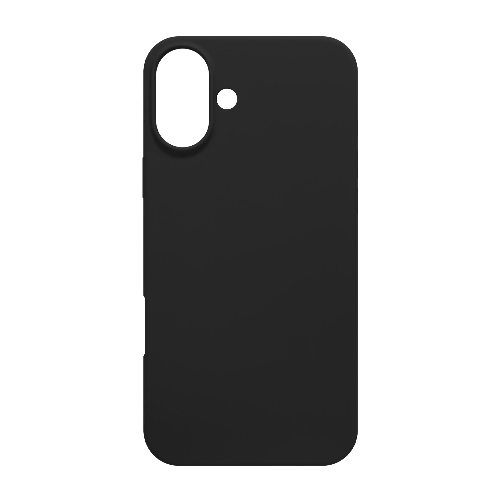 silicone iPhone 16 Plus case Velox -Black