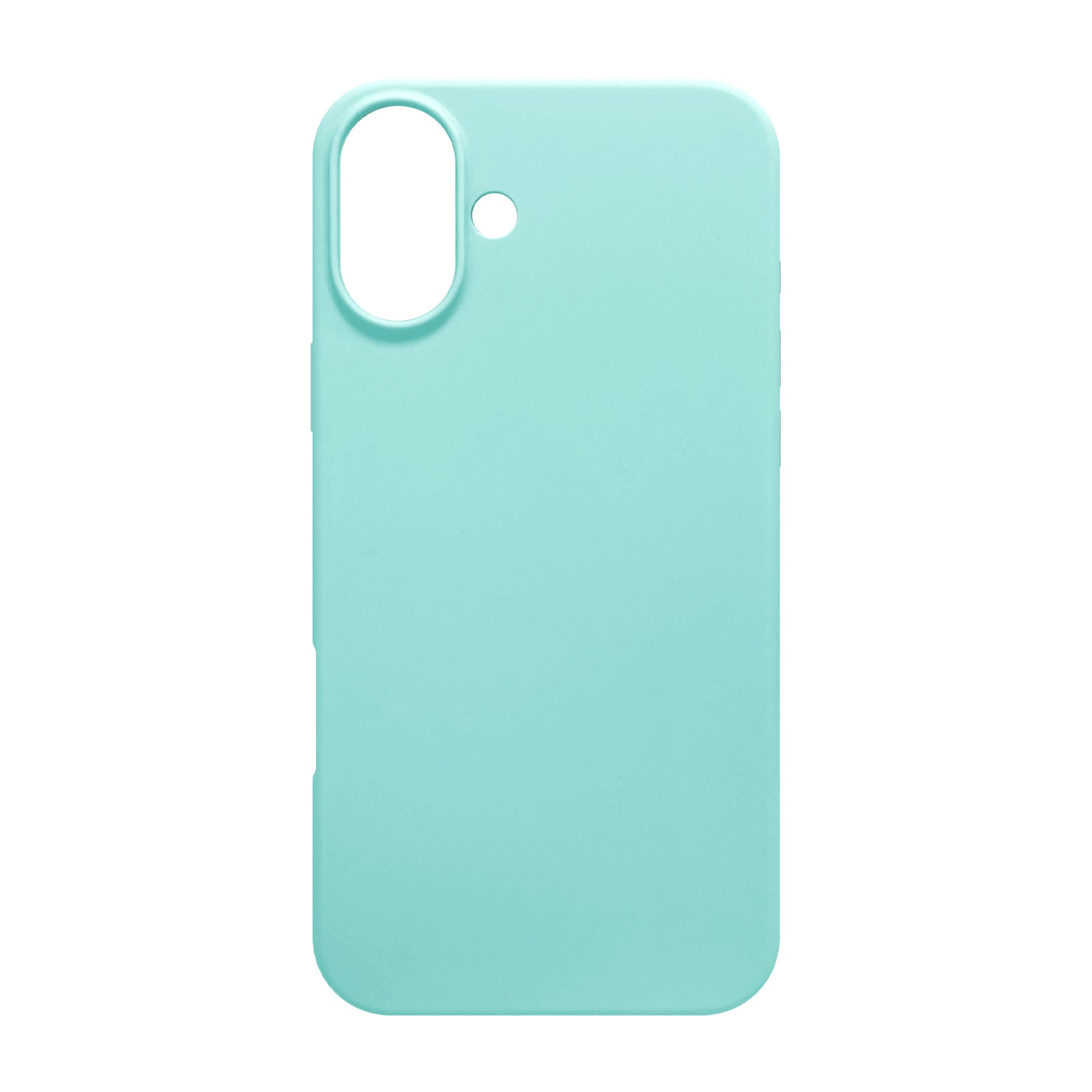 silicone iPhone 16 Plus case Velox -Mint Green