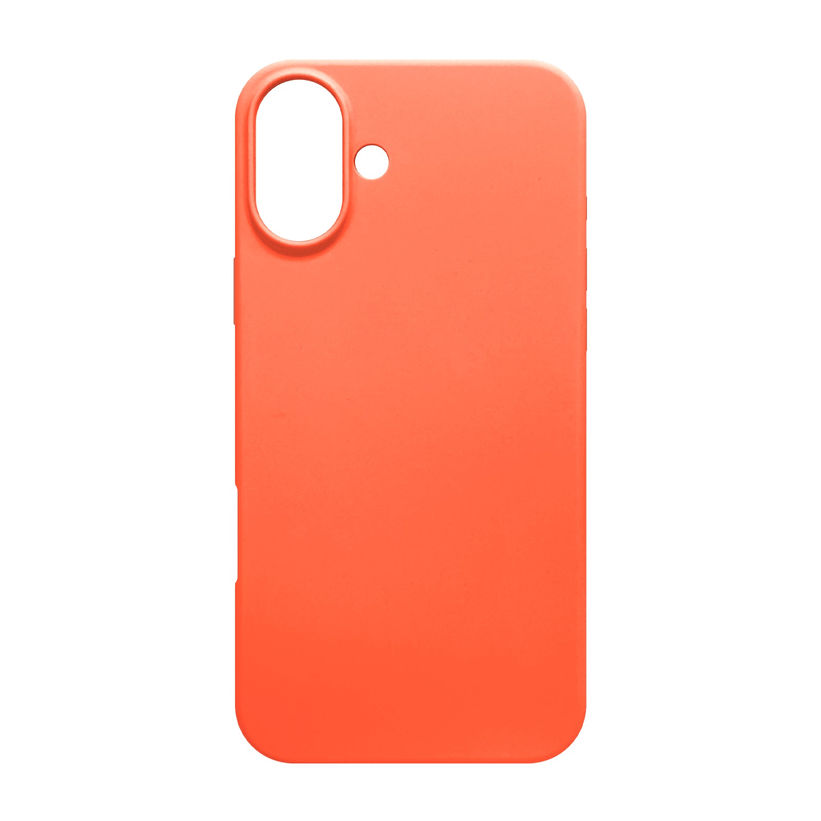 silicone iPhone 16 Plus case Velox -Orange