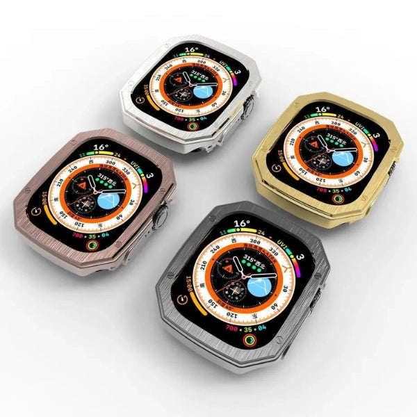 Luxury Cover for Apple Watch Case ultra 49mm AP Design- Fang