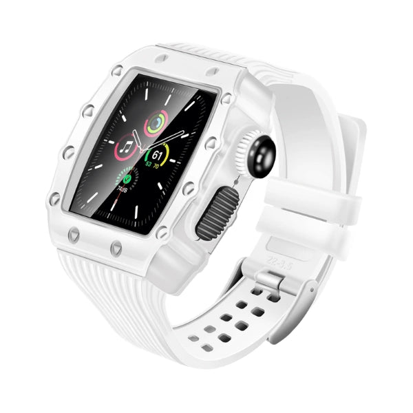 Apple Watch Full Case KIT Stainless Steel and Silicone-Lusaki